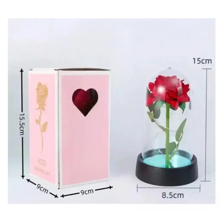 eternal rose flower lamp for Valentine's Day gift