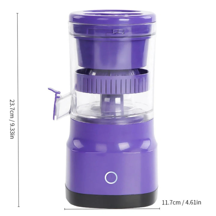 CAUKINS Electric Orange Juicer Lemon Juicer Squeezer Usb Rechargeable Citrus Juicer Machines Usb Rechargeable Portable Blender