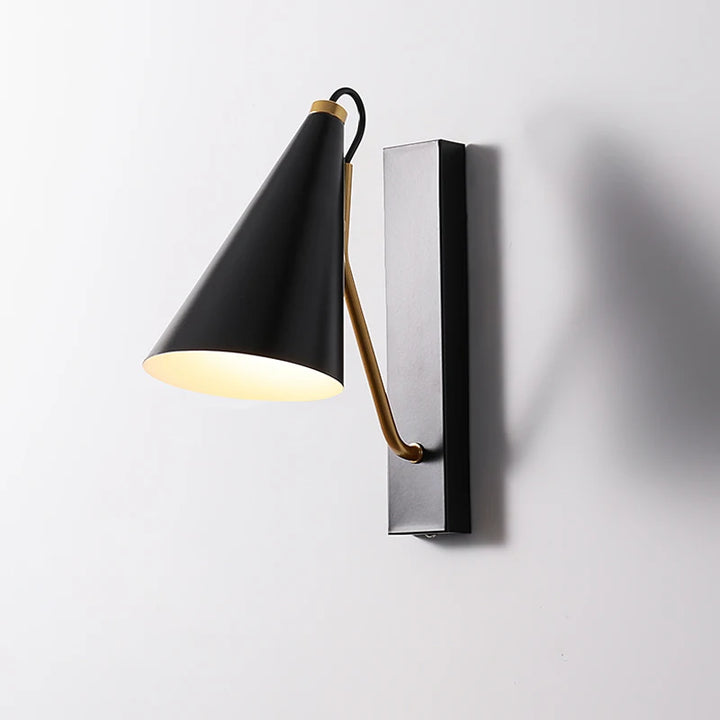 Minimalist living room wall lamp Nordic post-modern bedroom bedside lamp simple creative staircase aisle balcony wall lamp