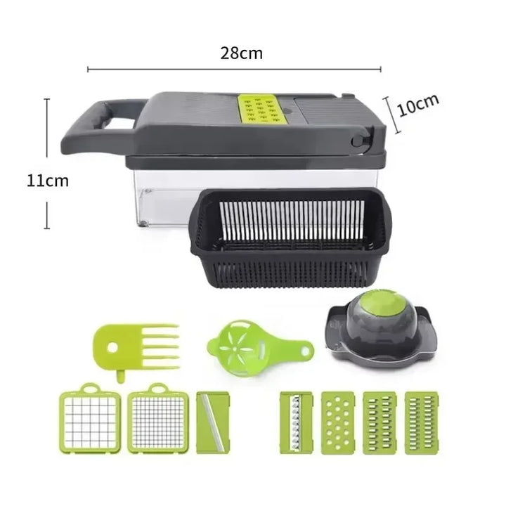 Vegetable cutting artifact multi-functional carrot diced potato shredder grater kitchen household anti-cut hand wipe slice