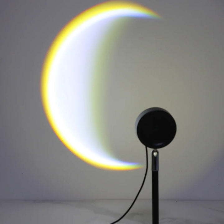 "3D printed floating moon lamp for bedroom"