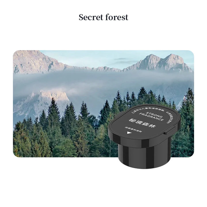 New Smart Car Air Freshener Rechargeable Car Aroma Diffuser Cloud Mist with Sound Pickup Lamp RGB Light for Automotive Interior