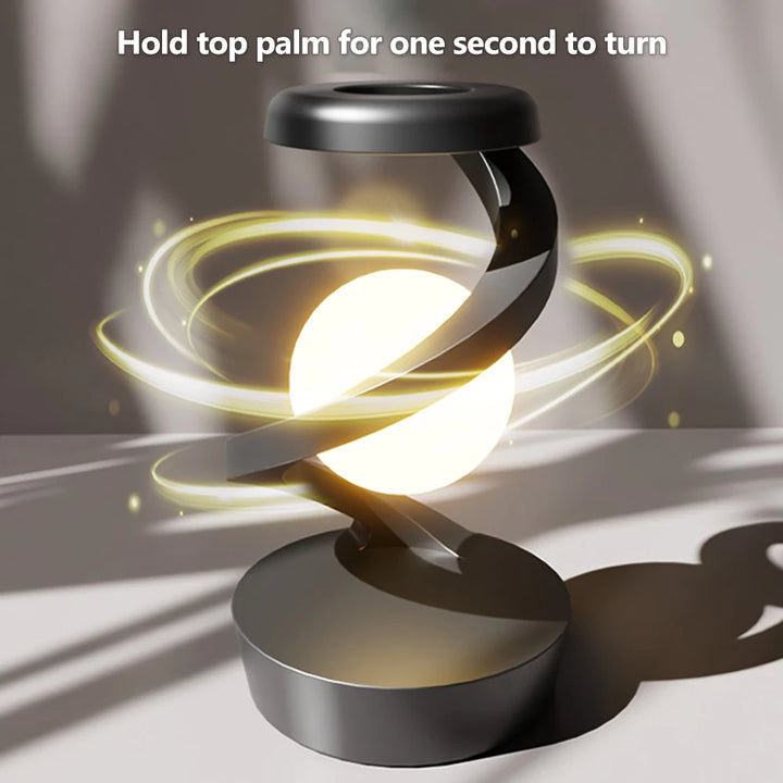 cordless LED night lamp with wireless charging