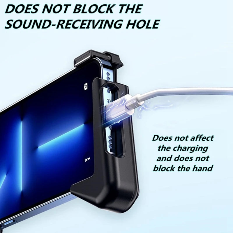 Mobile Phone Auxiliary Game Handle With Cooler Fan For PUBG Gamepad Controller With Gaming Spare Parts Games Cooler