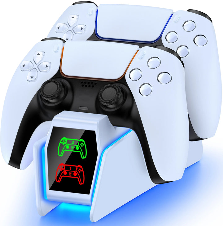 Bee's Nest For PS5/PS5 Slim/PS5 PRO BEBONCOOL FC401 Dual Fast Controller Charger For PS5 DualSense/DualSense Edge Gamepad