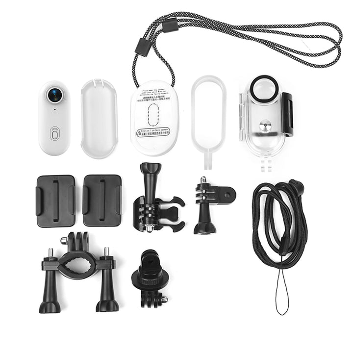 1080P Tiny Action Camera WiFi Sports Camera 120° Wide Angle Lens Video Camera with Magnetic Lanyard Back Clip Water Resistant