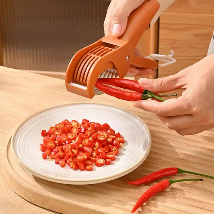 Portable Vegetable Slicer – Creative Chopping Tool for Quick Meals