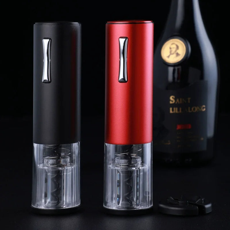 JJYY Electric Wine Opener Automatic Bottle Opener Corkscrew for Wine Beer Soda Cap Opener Kitchen Tool Set