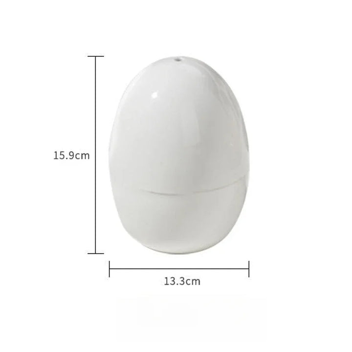 Microwave Egg Steamer Boiler Cooker Easy Quick 5 Minutes Hard or Soft Boiled Kitchen Cooking Tools Capacity for 4 Eggs