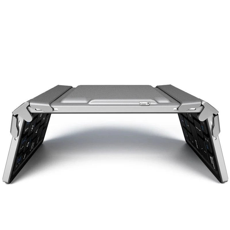 Bow Wireless Folding Keyboard Touchpad Numeric Pad Rechargeable Foldable Bluetooth Keyboard Tablet Ipad Convenient Keyboard