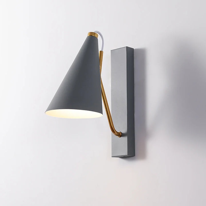 Minimalist living room wall lamp Nordic post-modern bedroom bedside lamp simple creative staircase aisle balcony wall lamp