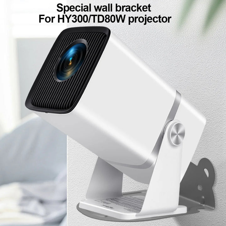 Thundeal Multipurpose Stand Wall Mount Projector Stand Metal Bracket  Compatible with HY300 TD80W projector