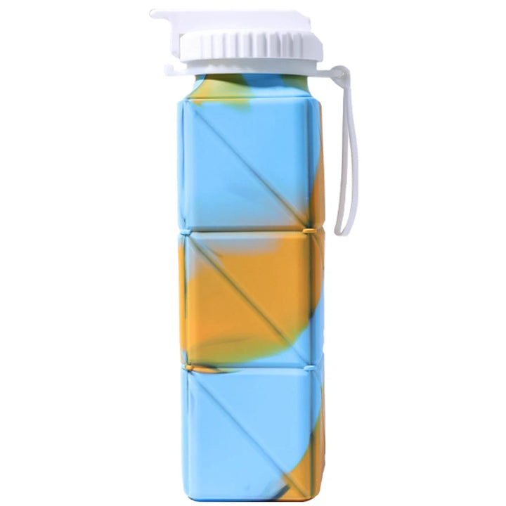 620ml best collapsible water bottle with straw.