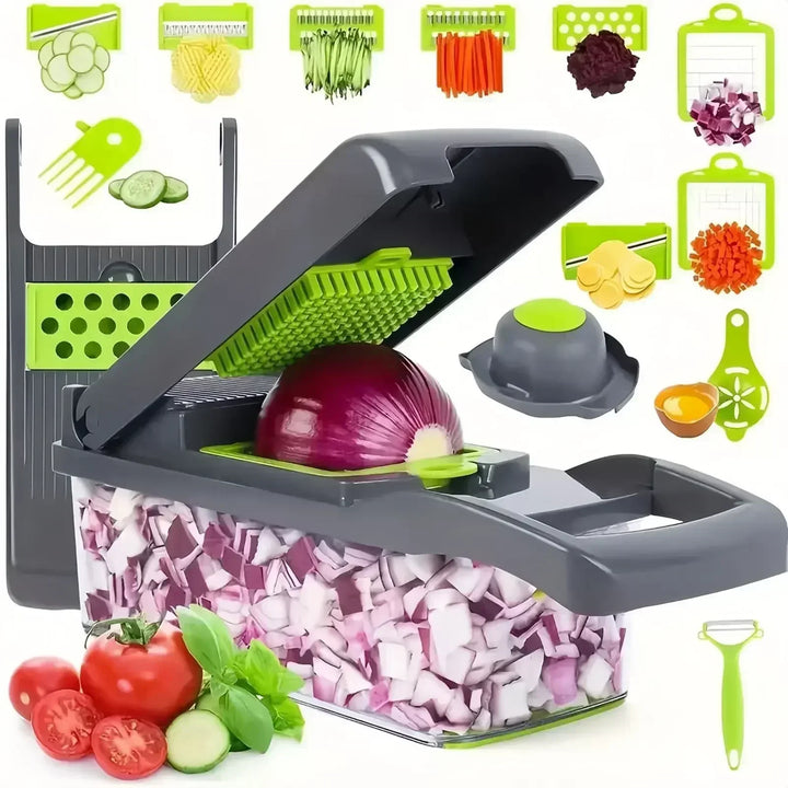 Vegetable cutting artifact multi-functional carrot diced potato shredder grater kitchen household anti-cut hand wipe slice