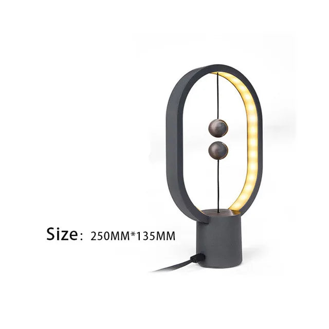 C2 Creative Desk Table Lamp Light LED Mini Balance Light Night Light Balance Lamp USB Bedside Night Lamp Decorative For Bedroom